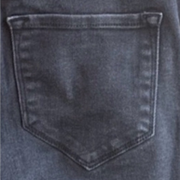 👉 🔥 KANCAN Black High Rise Skinny Jeans | Shark Bite Hem | Button Fly | 0/23 - Picture 5 of 13